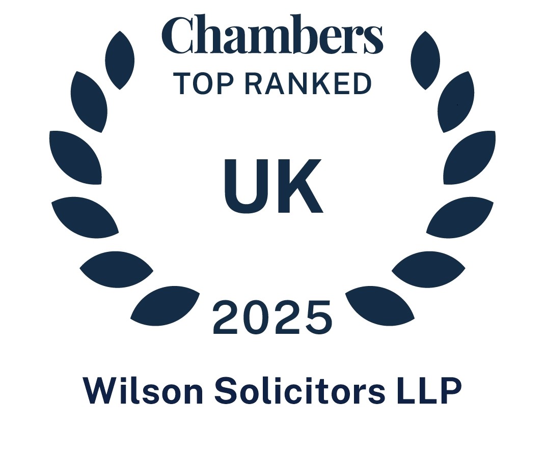 Wilson Solicitors Public Law and Human Rights Department ranked in Chambers 2025